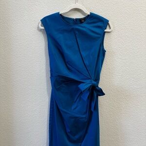 ANN TAYLOR Blue Sleeveless Dress